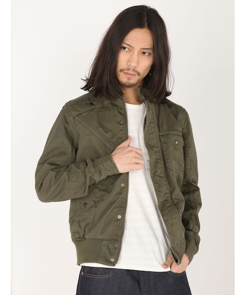 AVIREX(アヴィレックス)の「avirex/アヴィレックス/メンズ/CUSTOM M-65 BLOUSON/カスタム M-65 ブルゾン(ジャケット/アウター・メンズ・BLK/B/GNDY/TAN/D/OLIVE・M/L/XL/XXL)」の8枚目の写真