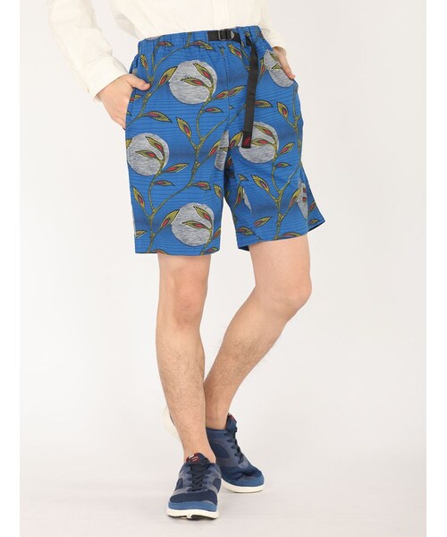 Gramicci(グラミチ)の「GRAMICCI/グラミチ BATIK G-SHORTS J (149)(パンツ・メンズ・RED/ROYAL・S/M/L)」の2枚目の写真