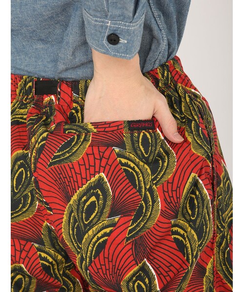 Gramicci(グラミチ)の「GRAMICCI/グラミチ BATIK G-SHORTS J (149)(パンツ・メンズ・RED/ROYAL・S/M/L)」の15枚目の写真