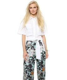 MSGM | MSGM Cropped Wrap Blouse(シャツ/ブラウス)