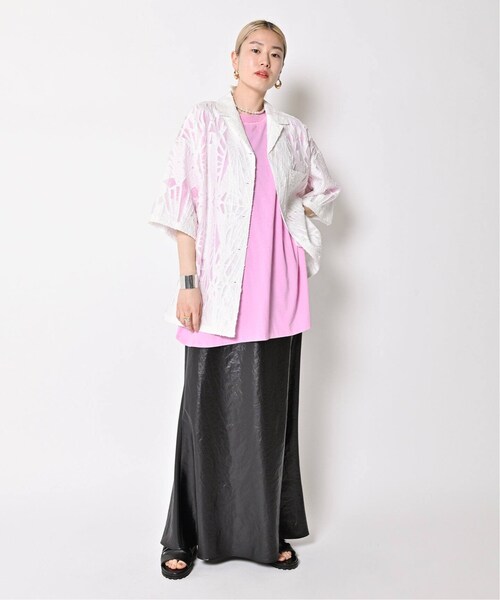 CITYSHOP（シティーショップ）の「《予約》SATIN WAX スカート