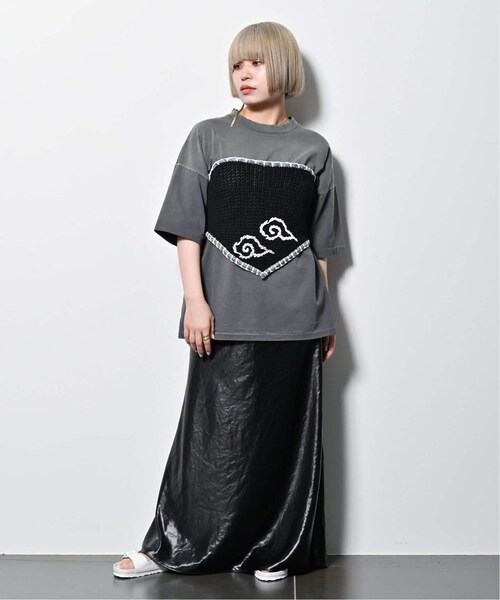 スカート CITYSHOP SATIN WAX SKIRT CITYSHOP（シティーショップ）の「SATIN WAX スカート（スカート