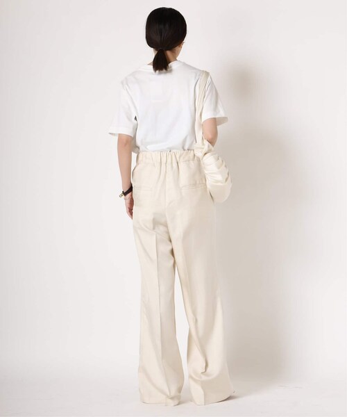 MUSE de Deuxieme classe（ミューズデドゥーズィエムクラス）の「追加 *Silk Looker パンツ（パンツ・ブラック/(001)/34/残り2点/36/在庫あり/38）」の22枚目の写真