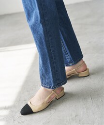 LE TALON（ルタロン）の「3.5cmコンビスリングバック（シューズ）」