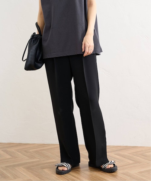 FRAMeWORK（フレームワーク）の「トリアセテートWクロススリットパンツ