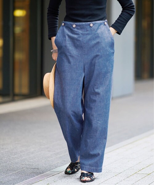 IENA（イエナ）の「IENA LA BOUCLE ライトデニムマリンパンツ（）」 - WEAR