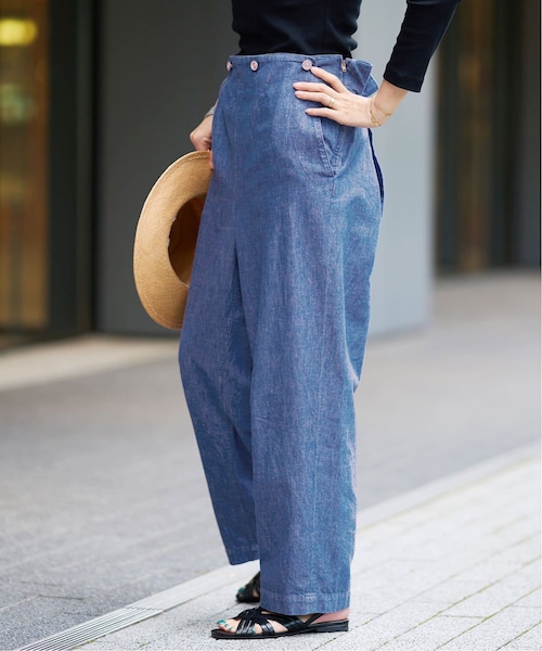 IENA（イエナ）の「IENA LA BOUCLE ライトデニムマリンパンツ（）」 - WEAR