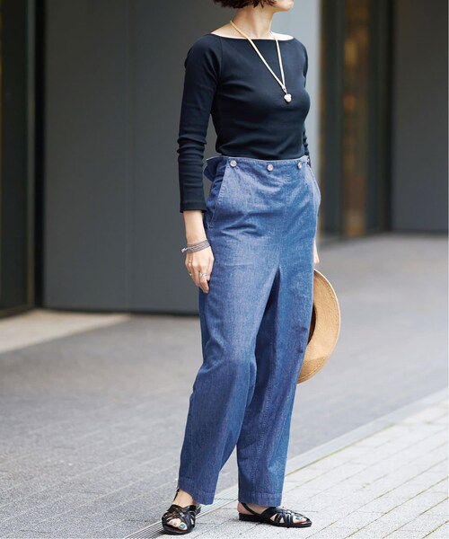 新品IENA マリンパンツ 38