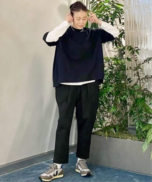 ★ジャーナルスタンダードラックス　チノストレッチベルトテーパーパンツ ジャーナルスタンダードラックス◇チノストレッチ ベルト