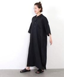 JOURNAL STANDARD LUXE（ジャーナルスタンダード　ラックス）の「《予約》40リネンワッシャー シャツワンピース（その他）」