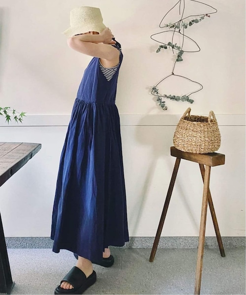 Casey casey ケイシーケイシー　cutton surf dress Casey Casey Cotton Surf Dress in Ink Blue | Santa Fe Dry