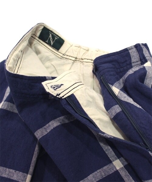 RNA-N（アールエヌエーエヌ）の「＜予約＞オリジナルチェックフレアスカート（スカート・レディース・ブラック/クリーム/ロイヤルブルー・M）」の7枚目の写真