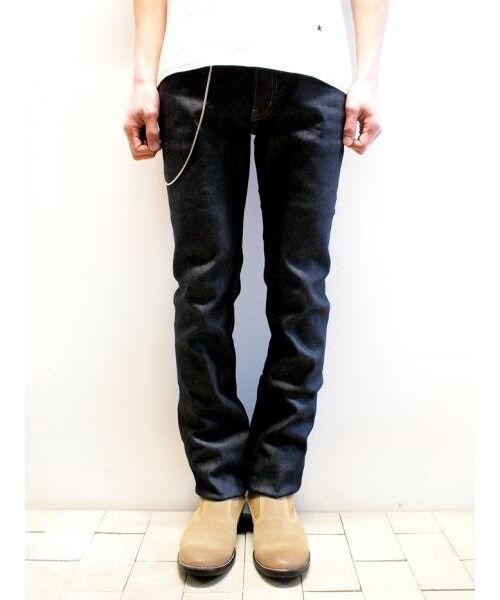 デニム+ジーンズ LOUNGE LIZARD CHINTZ FINISH DENIM LOUNGE LIZARD（ラウンジリザード）の「LOUNGE LIZARD CHINTZ FINISH