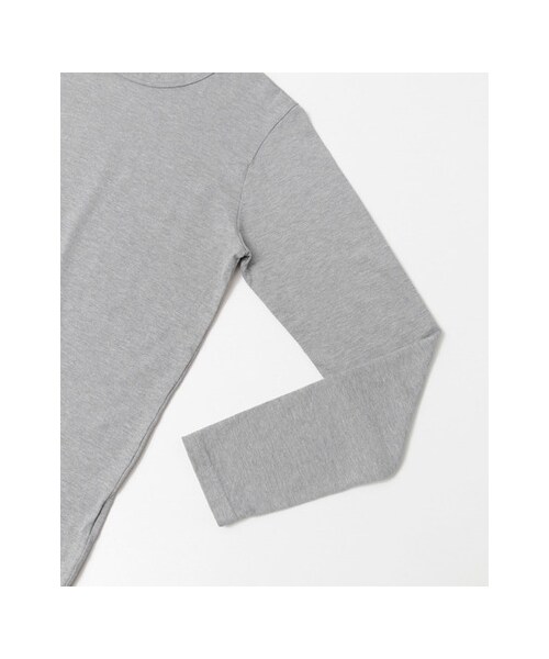 URBAN RESEARCH（アーバンリサーチ）の「SUVIN COTTON ロングスリーブ Tシャツ（トップス・メンズ・WHITE/BLACK/GRAY・S/M/L）」の15枚目の写真