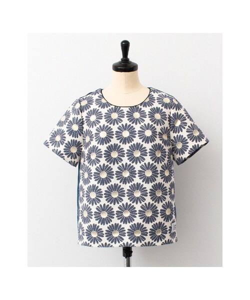 URBAN RESEARCH（アーバンリサーチ）の「DutelJQ半袖プルオーバー（トップス・レディース・NAVY/GREEN・FREE）」の9枚目の写真