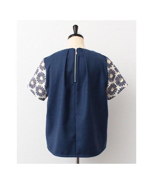 URBAN RESEARCH（アーバンリサーチ）の「DutelJQ半袖プルオーバー（トップス・レディース・NAVY/GREEN・FREE）」の11枚目の写真