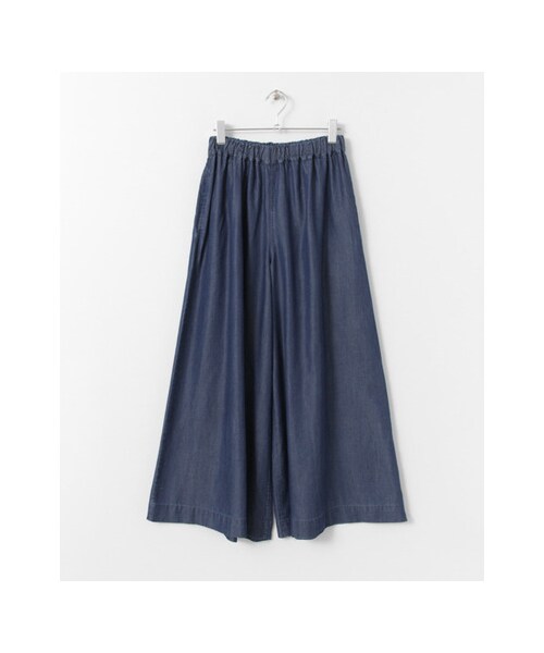 URBAN RESEARCH DOORS(アーバンリサーチドアーズ)の「テンセルデニムイージーパンツ(パンツ・レディース・DARKINDIGO/L.INDIGO・one)」の1枚目の写真
