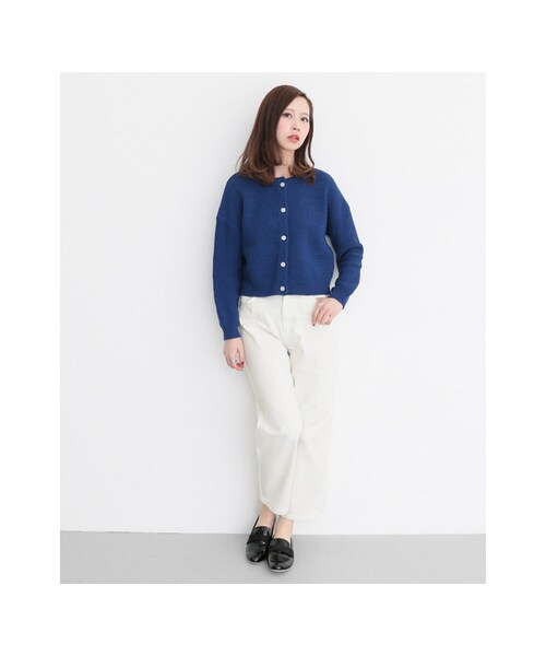 KBF(ケイビーエフ)の「デニムパンツ(パンツ・レディース・WHITE/LIGHTBLUE/INDIGO・36/38)」の4枚目の写真