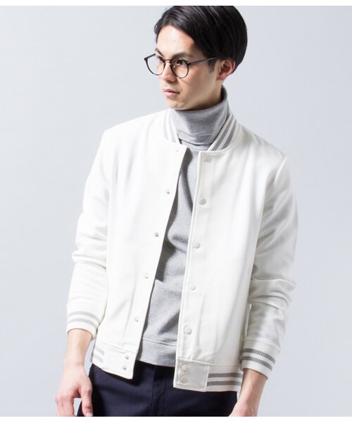 JUNRED(ジュンレッド)の「【先行予約】リップルスタジャン 2015SS(ブルゾン・メンズ・ブラック/ホワイト/ネイビー・0/1/2)」の1枚目の写真