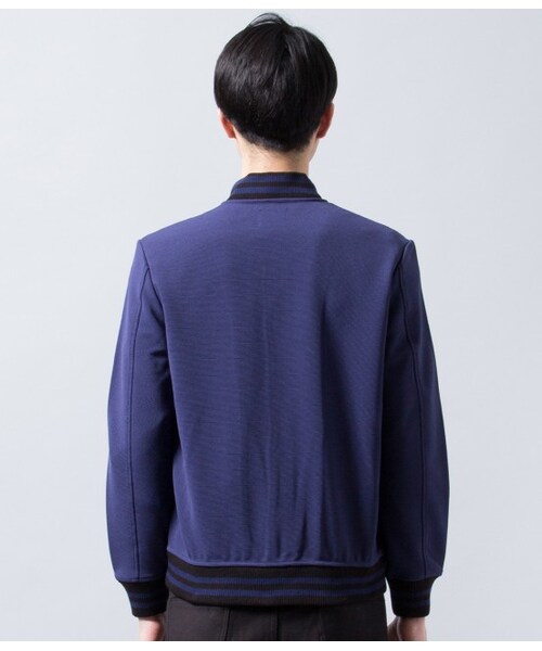 JUNRED(ジュンレッド)の「【先行予約】リップルスタジャン 2015SS(ブルゾン・メンズ・ブラック/ホワイト/ネイビー・0/1/2)」の6枚目の写真