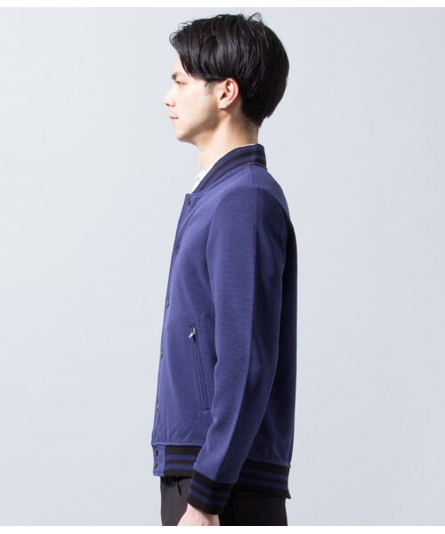 JUNRED(ジュンレッド)の「【先行予約】リップルスタジャン 2015SS(ブルゾン・メンズ・ブラック/ホワイト/ネイビー・0/1/2)」の5枚目の写真