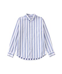 ADAM ET ROPE' | 【先行予約】ホワイトコーティングストライプシャツ(トップス)