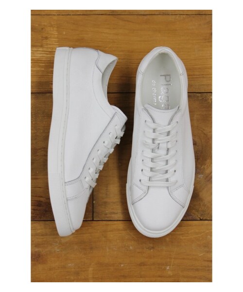 plage（プラージュ）の「《予約》PLAGE レースアップ スニーカー（スニーカー・レディース・ホワイト・36/37/38）」の4枚目の写真
