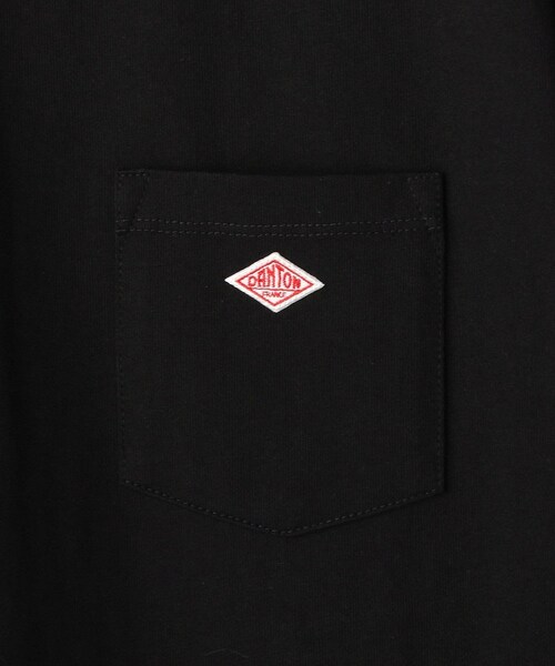 DANTON（ダントン）の「POCKET T-SHIRT（その他・レディース・ホワイト/ブラック・S）」の7枚目の写真