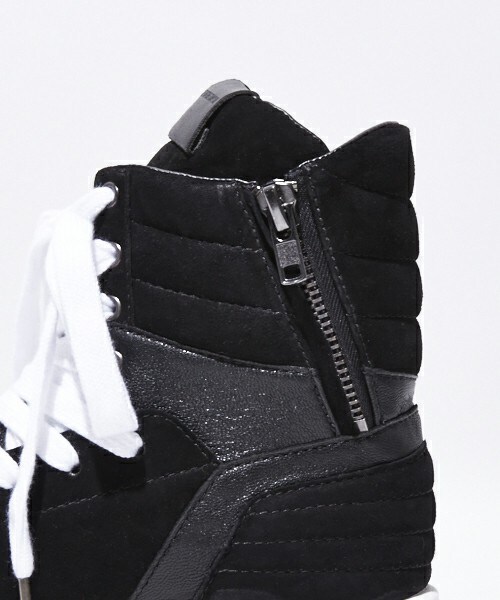 DIET BUTCHER（ダイエットブッチャー）の「DIET BUTCHER SLIM SKIN×MIDWEST 【別注】スウェード×レザースニーカー（スニーカー・メンズ・ブラック・41/42/43）」の10枚目の写真