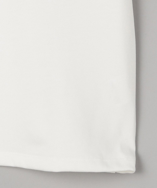 beautiful people（ビューティフルピープル）の「suvin pima jersey big QOLtag Tシャツ（その他・レディース・オフホワイト/ブラック・FREE）」の4枚目の写真