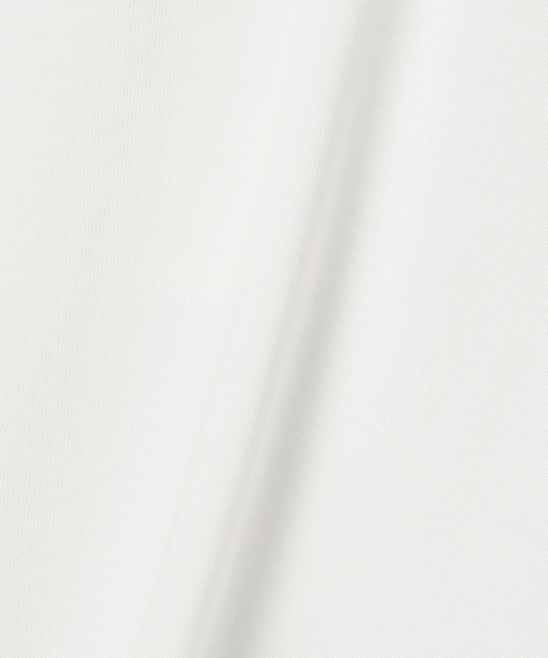 beautiful people（ビューティフルピープル）の「suvin pima jersey big QOLtag Tシャツ（その他・レディース・オフホワイト/ブラック・FREE）」の6枚目の写真