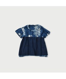 ◆希少◆45R◆インドカディのpuapuaボレロ（藍）◆定価¥125,400 45R 藍インドカディdeカットワークボレロ - メルカリ