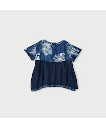 ◆希少◆45R◆インドカディのpuapuaボレロ（藍）◆定価¥125,400 45R 藍インドカディdeカットワークボレロ - メルカリ