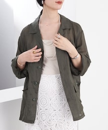 SHENERY | シアーミリタリーシャツジャケット(ジャケット/アウター)