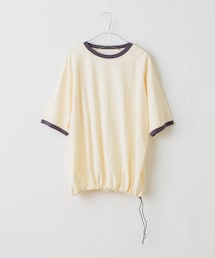 Kastane（カスタネ）の「【WHIMSIC】DRAWSTRING TRIM T-SHIRT（Tシャツ/カットソー）」