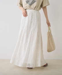 PUAL CE CIN | インドレーススカート(スカート)