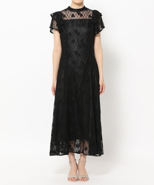 Andemiu（アンデミュウ）の「フリルスリーブレースドレス（）」 - WEAR
