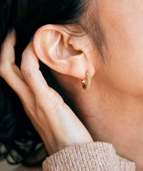 jasmin／BAQLESSピアス Embrace Noblesse jasmin／BAQLESSピアス Embrace Noblesse Creole jasmin M