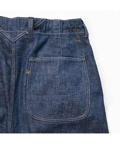 45R（フォーティファイブアール）の「麦デニムのペインタースカート