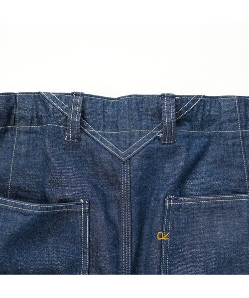 45R（フォーティファイブアール）の「麦デニムのペインタースカート