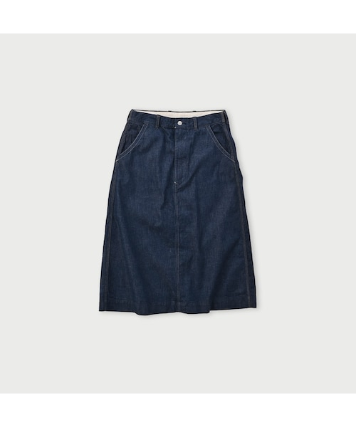 45R（フォーティファイブアール）の「麦デニムのペインタースカート