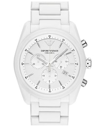 EMPORIO ARMANI | Emporio Armani Chronograph Ceramic Bracelet Watch, 43mm(アナログ腕時計)