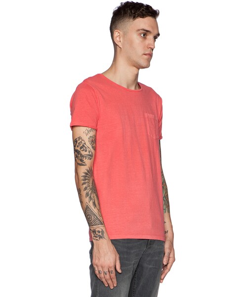 SCOTCH & SODA（スコッチ アンド ソーダ）の「Scotch & Soda Summer Garment Pocket Tee（Tシャツ/カットソー・メンズ・Red・XL/S/M/L）」の3枚目の写真