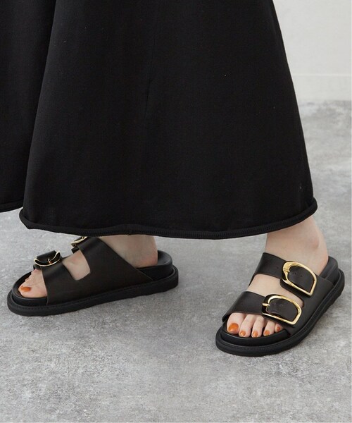 plage（プラージュ）の「別注 DOUBLE BACKLE サンダル（）」 - WEAR