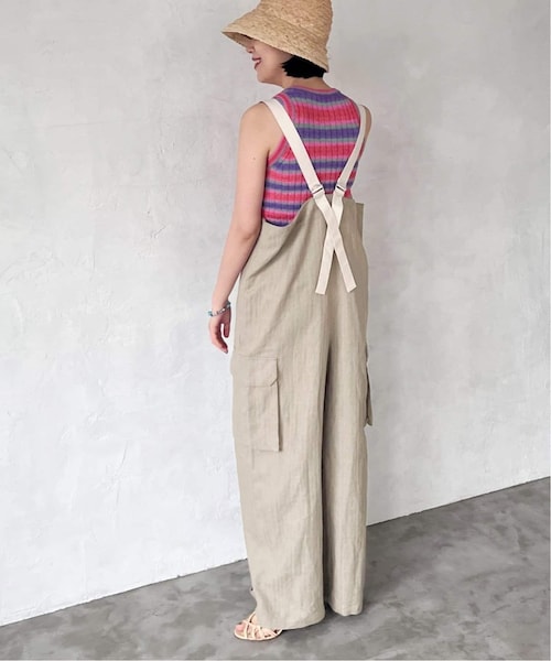 IENA（イエナ）の「IENA LA BOUCLE リネンコットンヘリンボン