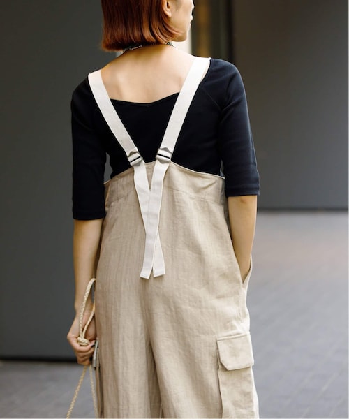 IENA（イエナ）の「IENA LA BOUCLE リネンコットンヘリンボン