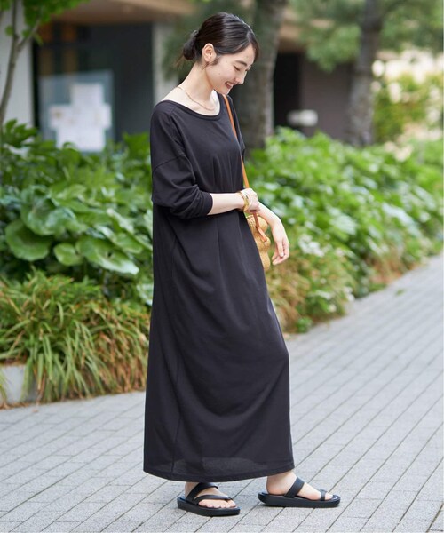 plage（プラージュ）の「【GIRL】バックオープン ルーズワンピース  