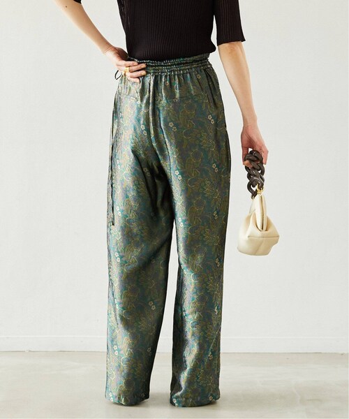 VERMEIL par iena（ヴェルメイユパーイエナ）の「【TICCA/ティッカ】キュプラジャガード パンツ（その他・グリーン/フリー）」の6枚目の写真