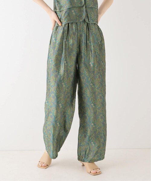 VERMEIL par iena（ヴェルメイユパーイエナ）の「【TICCA/ティッカ】キュプラジャガード パンツ（その他・グリーン/フリー）」の19枚目の写真