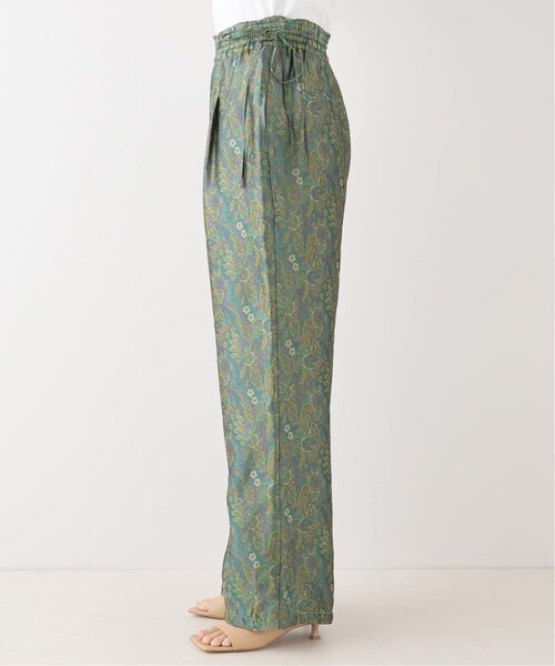 VERMEIL par iena（ヴェルメイユパーイエナ）の「【TICCA/ティッカ】キュプラジャガード パンツ（その他・グリーン/フリー）」の21枚目の写真